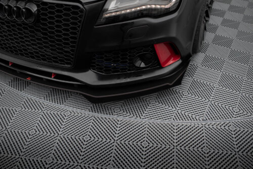 Maxton front extensions for Audi A7 RS7 Look C7