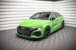 Maxton front extensions for Audi RS3 8Y