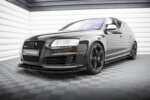 Maxton front extensions for Audi RS6 Avant C6