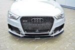 Maxton racing front splitter for Audi RS3 8V Sportback