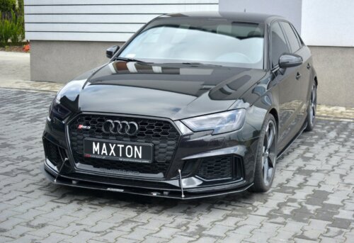 Maxton Front Racing Splitter V.1 Audi RS3 Sportback 8V Facelift