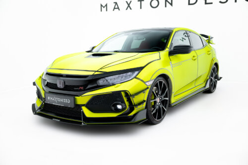 Maxton Front Racing Splitter V.1 Honda Civic Type-R Mk10 / Mk10 Facelift