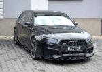 Maxton Front Racing Splitter V.2 Audi RS3 Sportback 8V Facelift