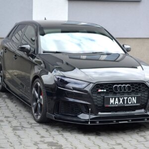 Maxton prednji racing splitter V.2 za Audi RS3 Sportback 8V Facelift
