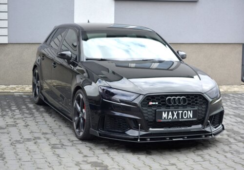 Maxton Front Racing Splitter V.2 Audi RS3 Sportback 8V Facelift