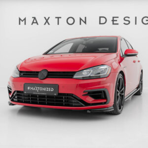 Maxton prednji bočni difuzori za Volkswagen Golf R / R-Line Mk7 Facelift