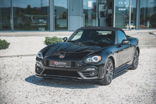 Maxton front splitter for Abarth 124 Spider