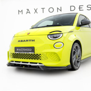 Maxton front splitter for Abarth 500e