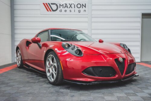 Maxton front splitter for Alfa Romeo 4C