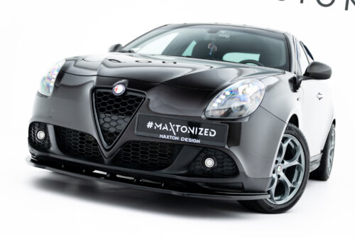 Maxton front splitter for Alfa Romeo Giulietta Zender