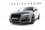 Maxton front splitter for Audi A3 8P Facelift