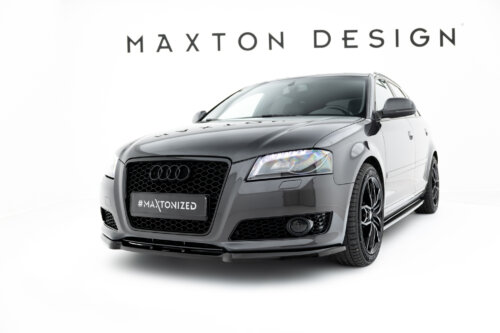 Maxton front splitter for Audi A3 8P Facelift