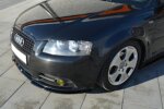 Maxton front splitter for Audi A3 8P S-Line
