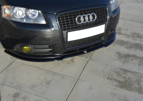 Maxton front splitter for Audi A3 8P S-Line