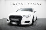 Maxton front splitter for Audi A3 Sedan 8V Facelift