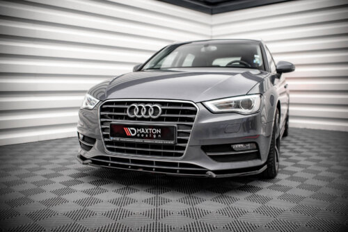 Maxton front splitter for Audi A3 Sportback 8V