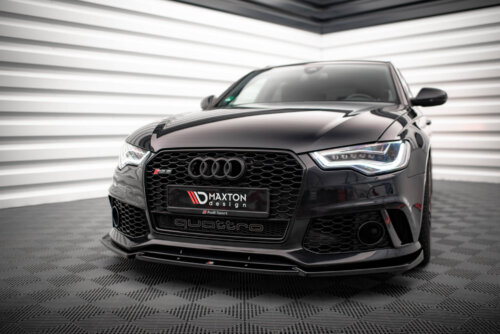 Maxton front splitter for Audi A6 RS6 Look C7