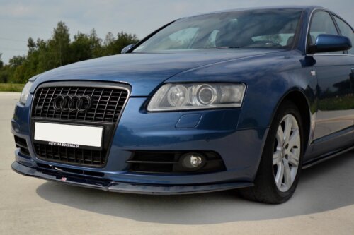 Maxton front splitter for Audi A6 S-Line C6