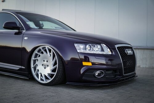 Maxton front splitter for Audi A6 S-Line C6 FL