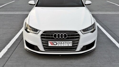 Maxton front splitter for Audi A6 Ultra C7 FL