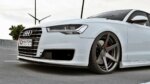 Maxton front splitter for Audi A6 Ultra C7 FL