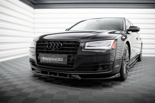 Maxton front splitter for Audi A8 D4 Facelift