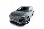 Maxton front splitter for Audi Q6 e-tron Standard / S-Line / SQ6 e-tron SUV / Sportback Mk1