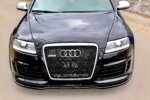 Maxton front splitter for Audi RS6 C6