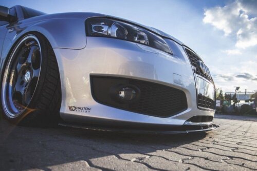 Maxton front splitter for Audi S3 8P