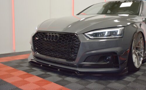 Maxton front splitter for Audi S5 / A5 S-Line F5 Coupe / Sportback