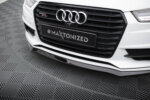 Maxton front splitter for Audi S7 / A7 S-Line C7 FL