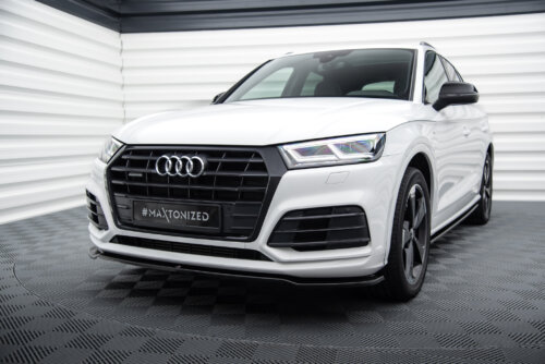 Maxton front splitter for Audi SQ5/Q5 S-Line Mk2