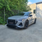 Maxton front splitter for Audi e-Tron S-Line