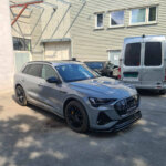 Maxton front splitter for Audi e-Tron S-Line