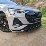 Maxton front splitter for Audi e-Tron S-Line