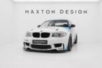 Maxton front splitter for BMW 1 M Coupe E82