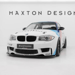Maxton front splitter for BMW 1 M Coupe E82