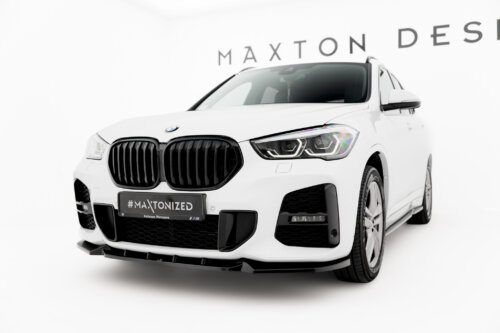 Maxton front splitter for BMW X1 M-Pack F48 Facelift