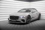 Maxton front splitter for Bentley Continental Convertible GT Mk3