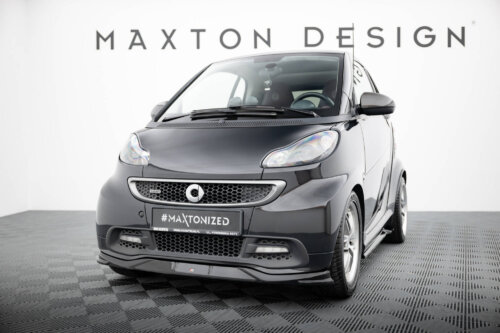 Maxton front splitter for Brabus Smart Fortwo C451 Facelift