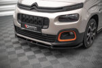 Maxton front splitter for Citroen Berlingo Mk3