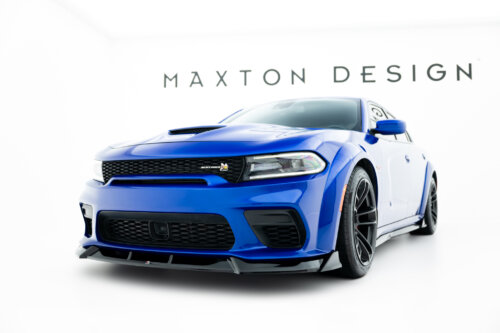 Maxton front splitter for Dodge Charger RT Scat Pack Widebody Mk3 Facelift