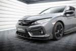 Maxton Front Splitter + Flaps Honda Civic Sport Mk 10