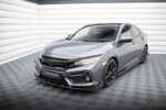 Maxton Front Splitter + Flaps Honda Civic Sport Mk 10