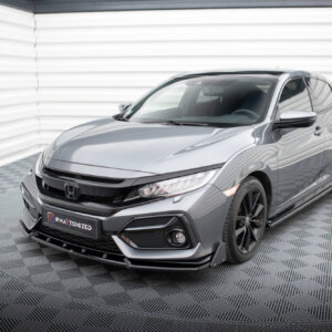 Maxton prednji splitter + Flaps za Honda Civic Sport Mk 10