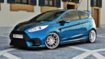 Maxton Front Splitter (Focus RS Look Bumper) Ford Fiesta Mk7 FL