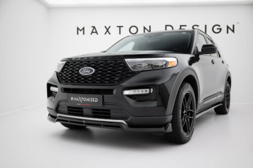 Maxton front splitter for Ford Explorer XLT Mk6