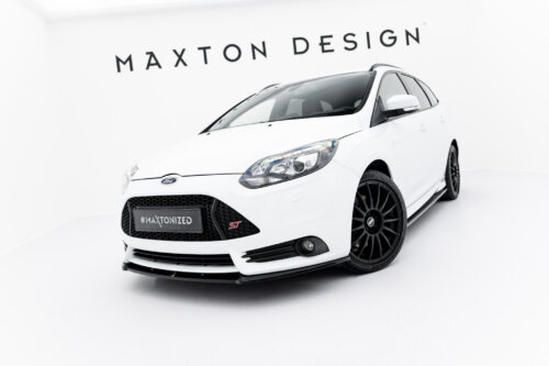 Maxton front splitter for Ford Focus ST Mk3 (Cupra)