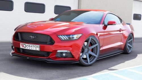 Maxton front splitter for Ford Mustang Mk6