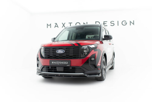 Maxton front splitter for Ford Tourneo Courier Mk2